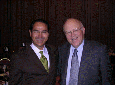 Howard Partridge with Ken Blanchard, author of 